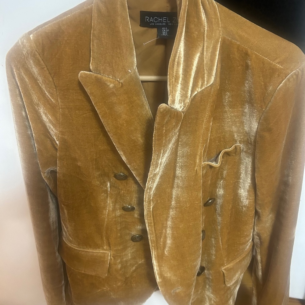 Velvet blazer
